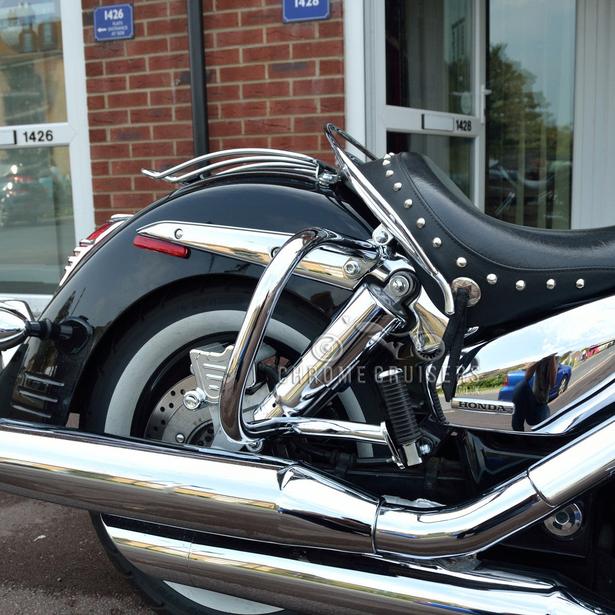 Honda VTX1300 Retro / S / Neo Rear Guards / Saddlebag Guards