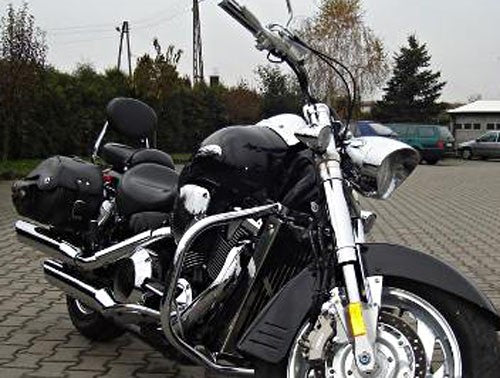 Honda VTX1800 Custom - Chrome Heavy Duty Crash Bar / Engine bar