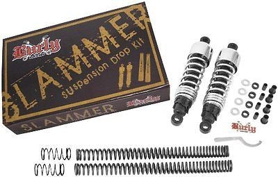 Burly Slammer (Lowering) Kit for Dyna  ('06-'15) - Chrome