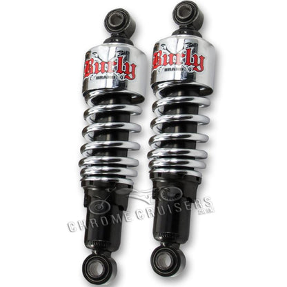 Harley Davidson Sportster XL ('04-'17) Burly Slammer Shocks  - CHROME