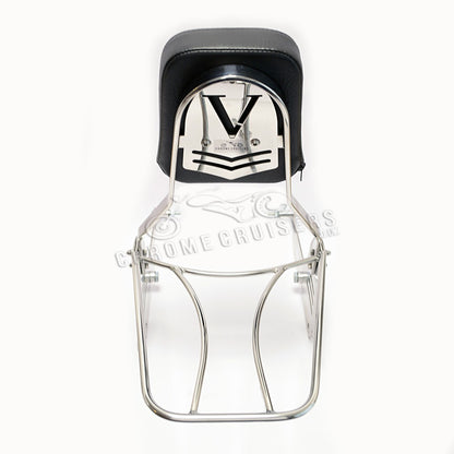 Yamaha XV535 Virago (1987-2003) Passenger backrest / Sissy bar with luggage rack