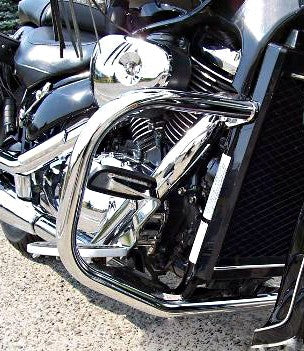 Suzuki VL800 Volusia / C800 / M800 Intruder Chrome / Black Engine Guard