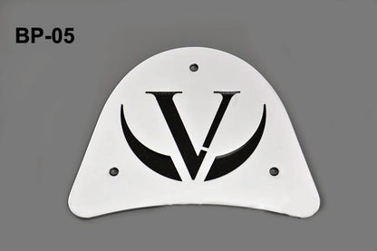 Kawasaki VN2000 Chrome Passenger backrest / sissybar with luggage rack.