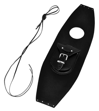 HONDA VT600 SHADOW PLAIN LEATHER TANK CHAP/BIB AND POUCH