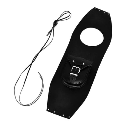 SUZUKI VZ800 MARAUDER PLAIN LEATHER TANK CHAP/BIB WITH POUCH
