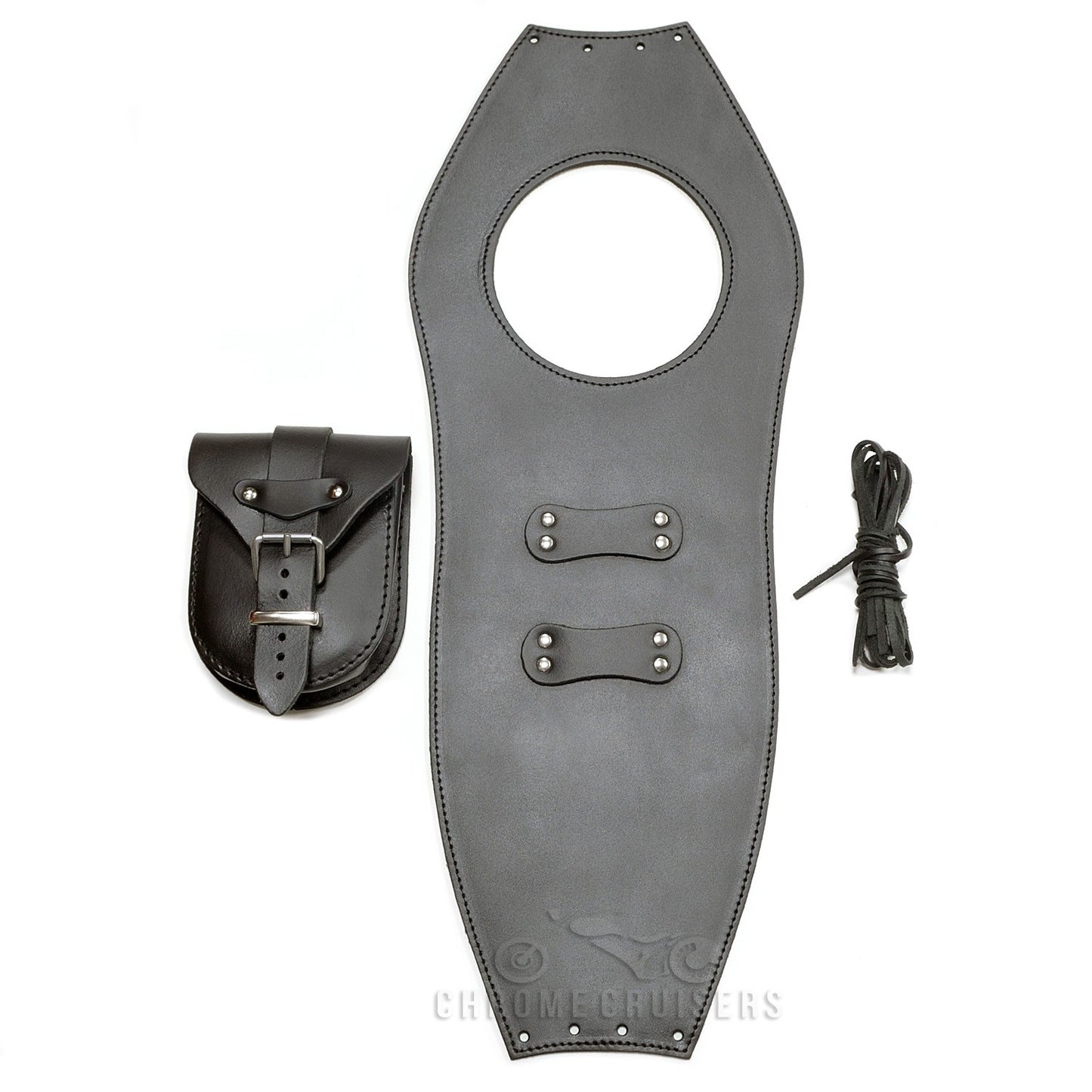 Hyosung GV125 Leather Tank Panel / Chap / Bra / Cover