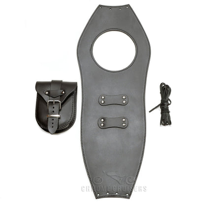 Hyosung GV125 Leather Tank Panel / Chap / Bra / Cover