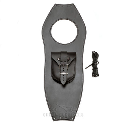 Hyosung GV125 Leather Tank Panel / Chap / Bra / Cover