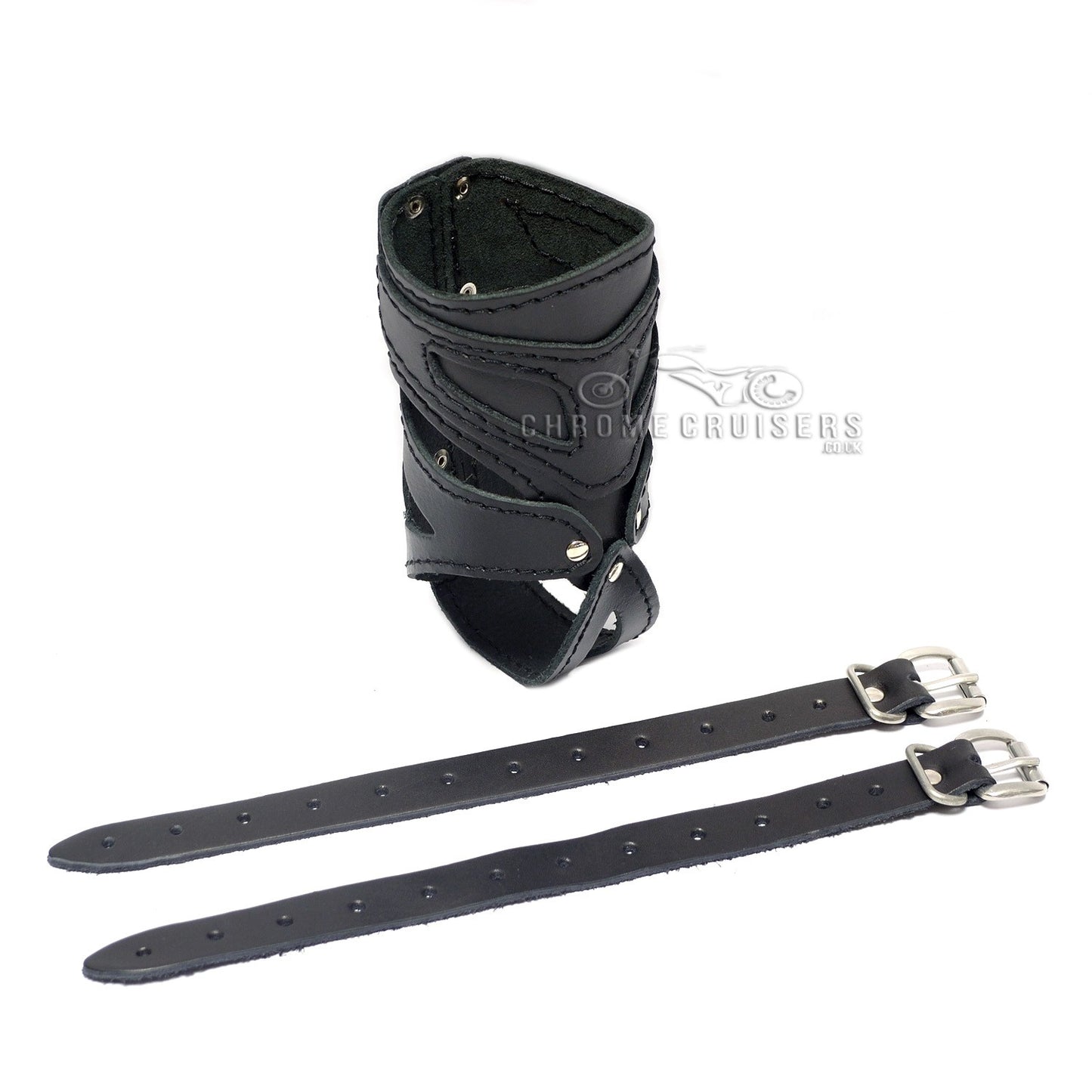 Motorcycle Leather Drink / Bottle Holder - N6A