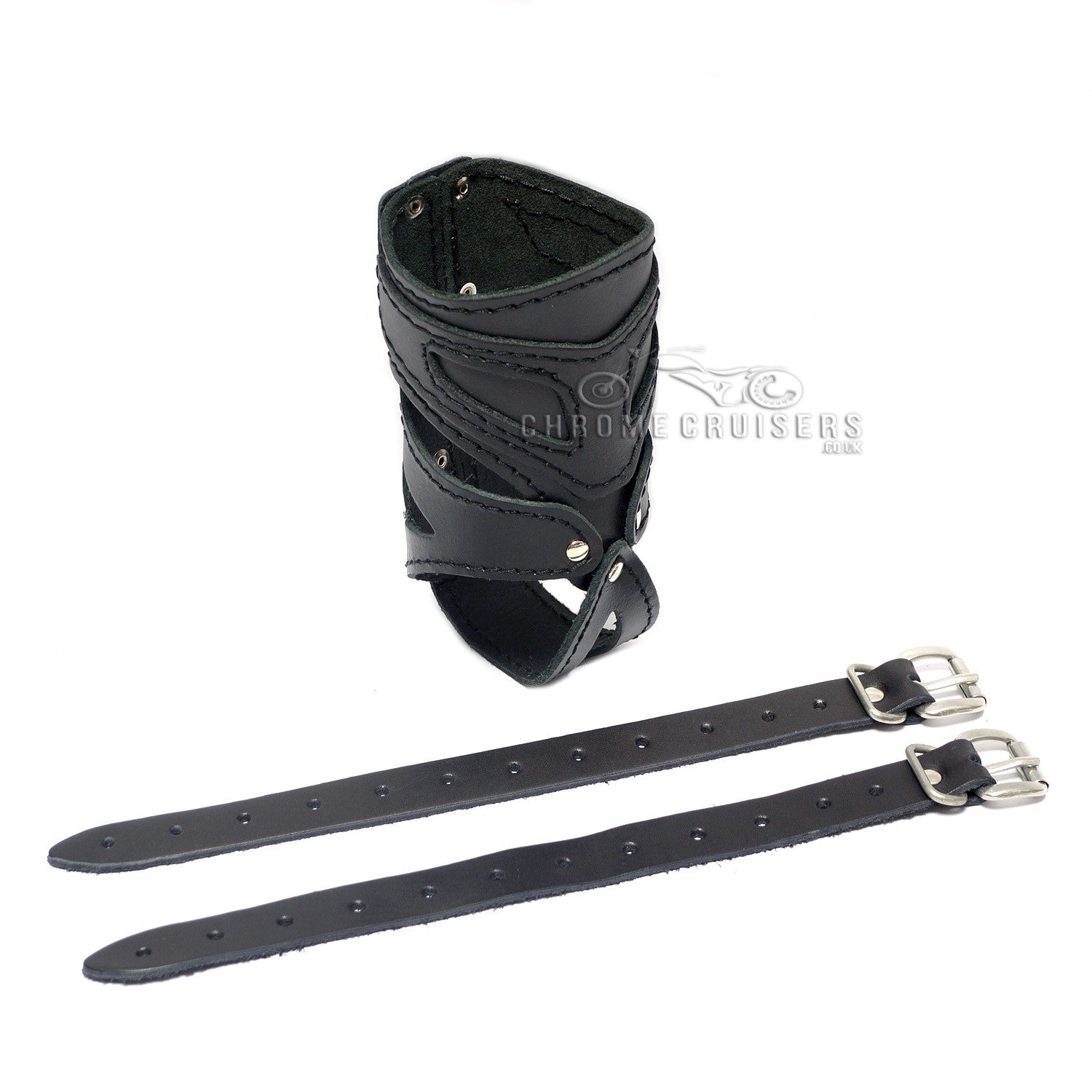 Motorcycle Leather Drink / Bottle Holder - N6A