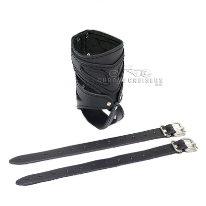 Motorcycle Leather Drink / Bottle Holder - N6A