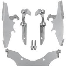 SUZUKI VL800 / C50 MOUNTING KIT TRIGGER-LOCK MEMPHIS FATS/SLIM POLISHED