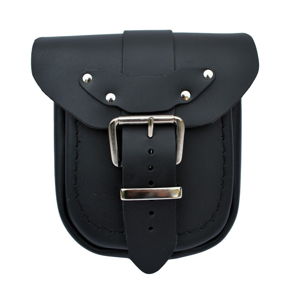 Motorcycle leather pouch - plain (Ki1A)