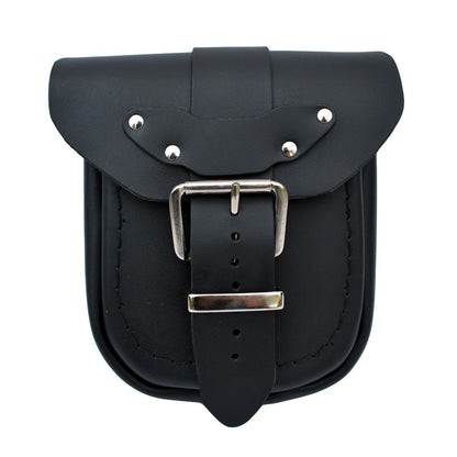 Motorcycle leather pouch - plain (Ki1A)