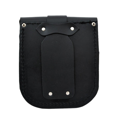 Motorcycle leather pouch - plain (Ki1A)