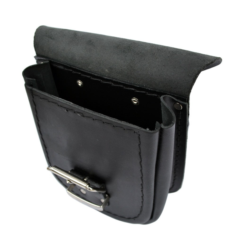 Motorcycle leather pouch - plain (Ki1A)