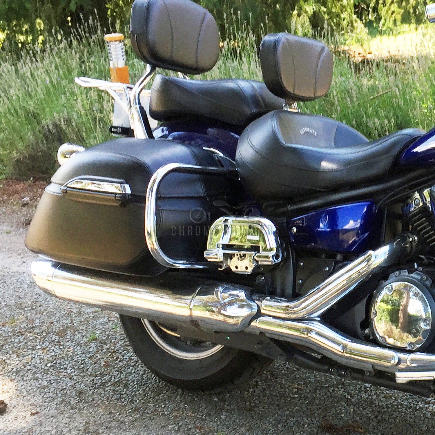 Yamaha XVS1300 Midnight Star V-Star Rear Guards / Crash bars (type 2)