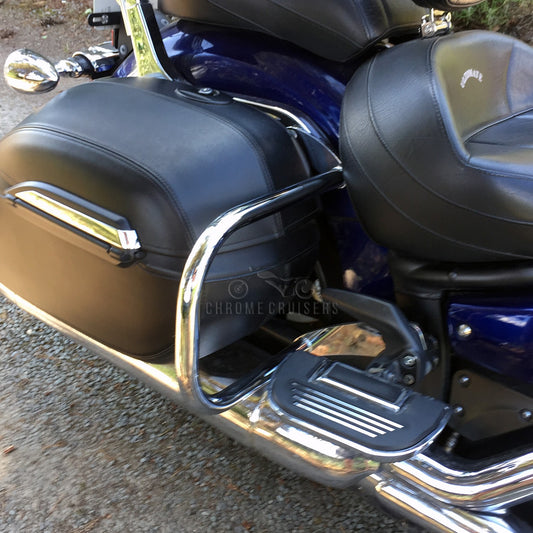 Yamaha XVS1300 Midnight Star V-Star Rear Guards / Crash bars (type 2)