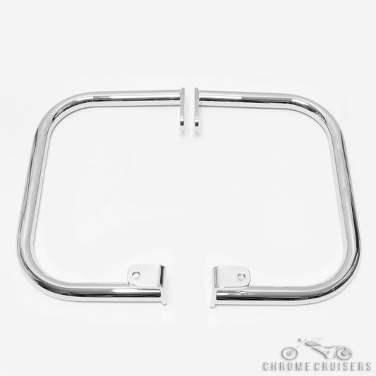 Honda VT750 C4 RC50 (2004-2007) Shadow Chrome Rear Crash Saddlebag Guards