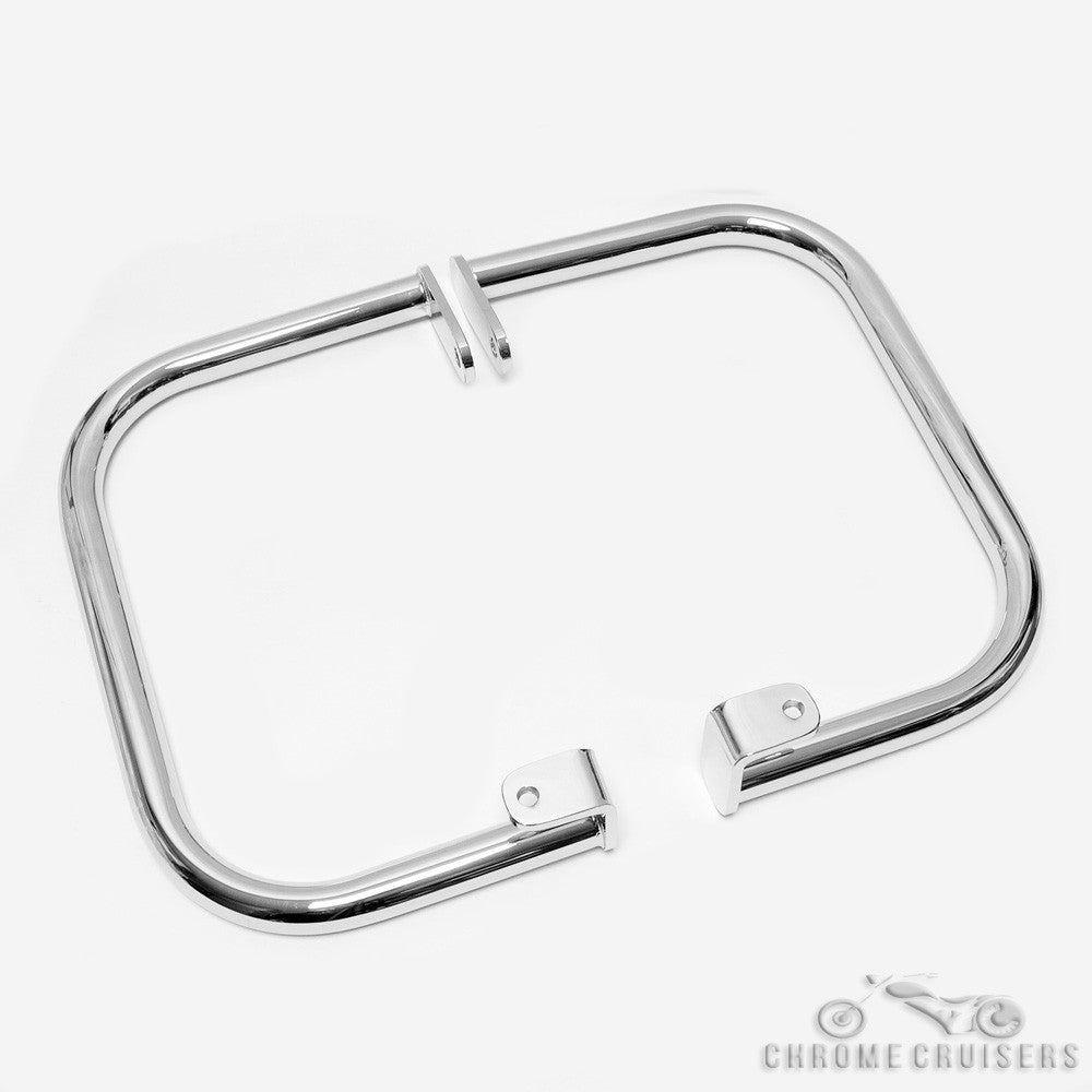 Honda VT750 C4 RC50 (2004-2007) Shadow Chrome Rear Crash Saddlebag Guards