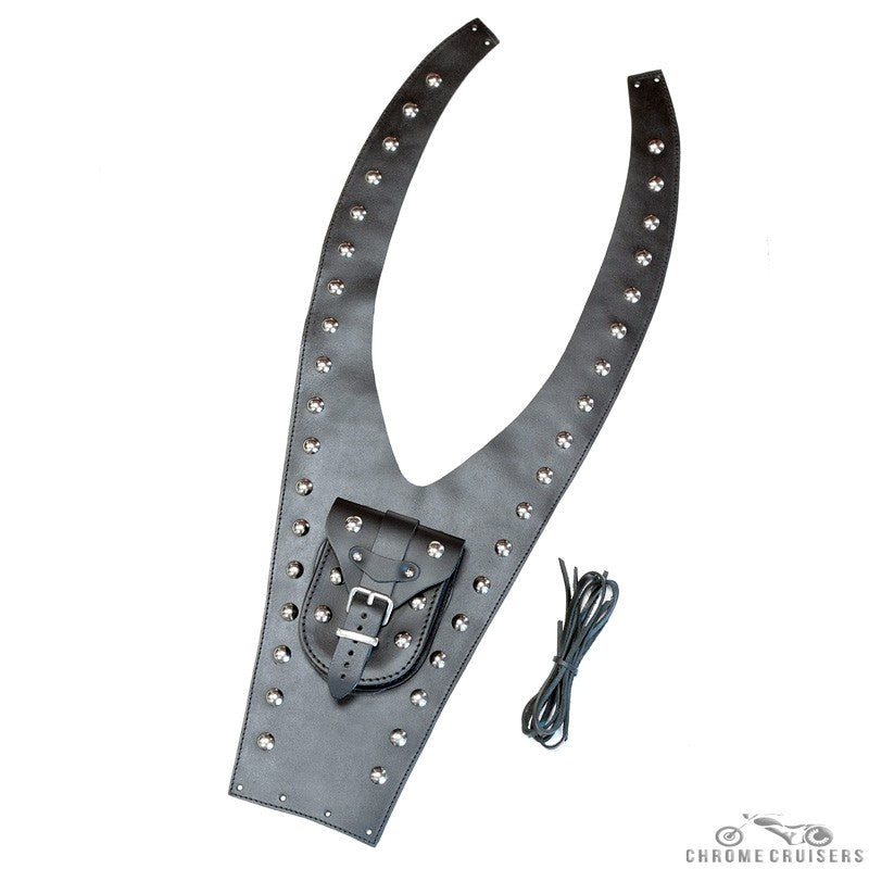 Honda VTX1800 F Leather Tank Bib / Chap