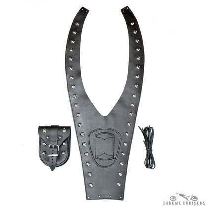 Honda VTX1800 F Leather Tank Bib / Chap