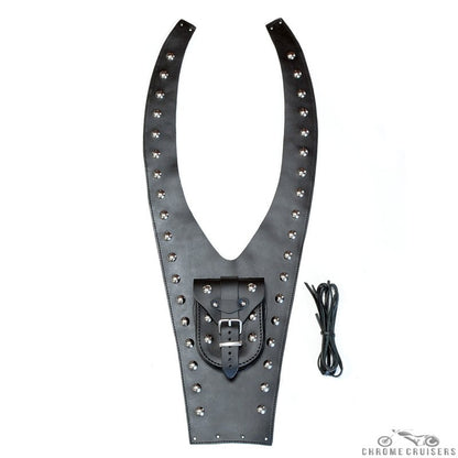 Honda VTX1800 F Leather Tank Bib / Chap