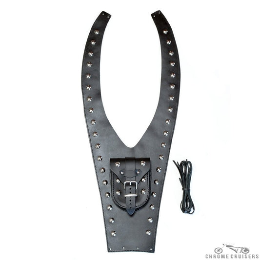 Honda VTX1800 F Leather Tank Bib / Chap