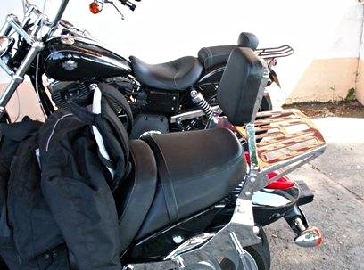 Suzuki M1800R Passenger Backrest / Sissy bar with luggage rack