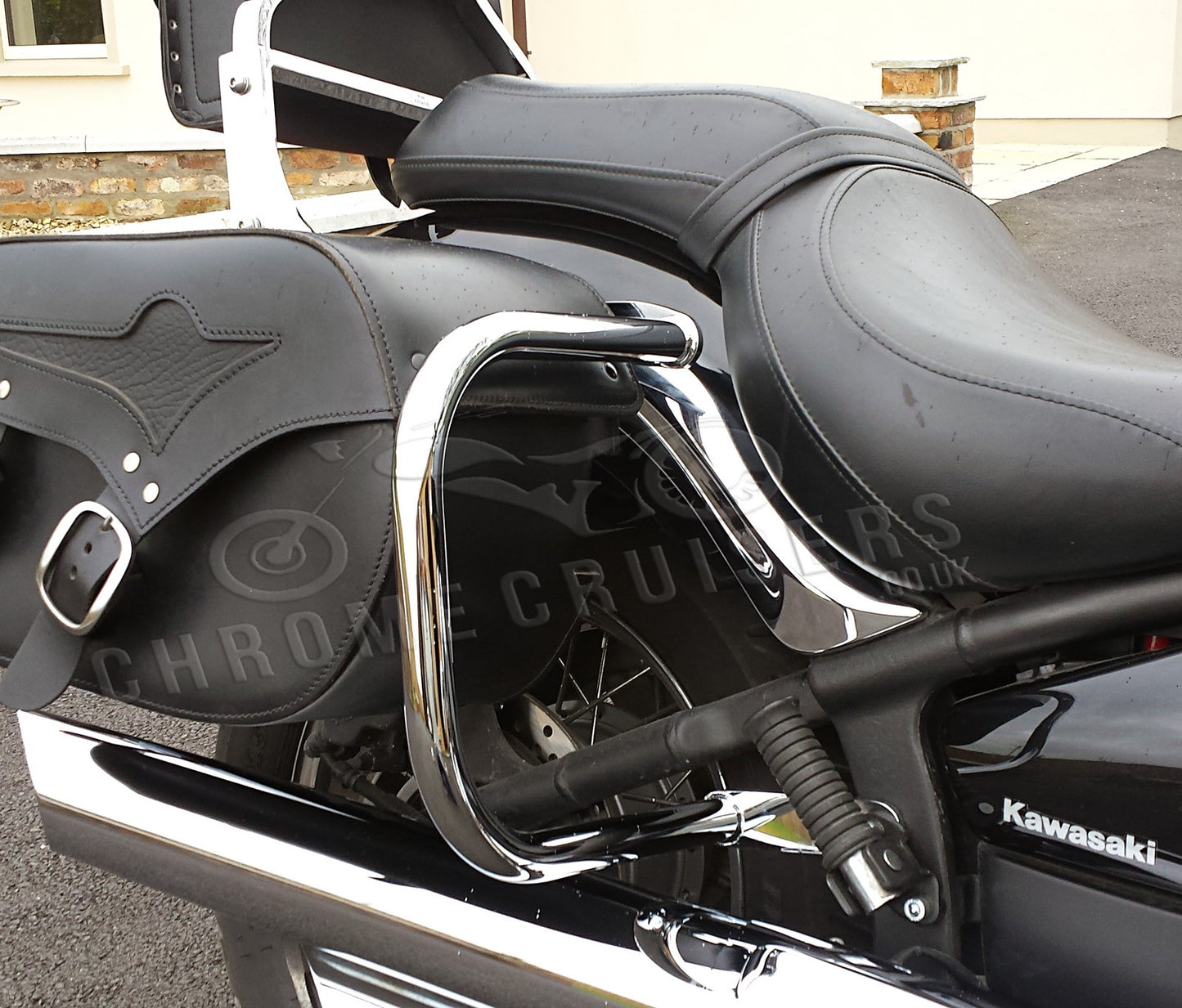 Rear Guards, Crash Bars -  Kawasaki VN900 Classic & Custom