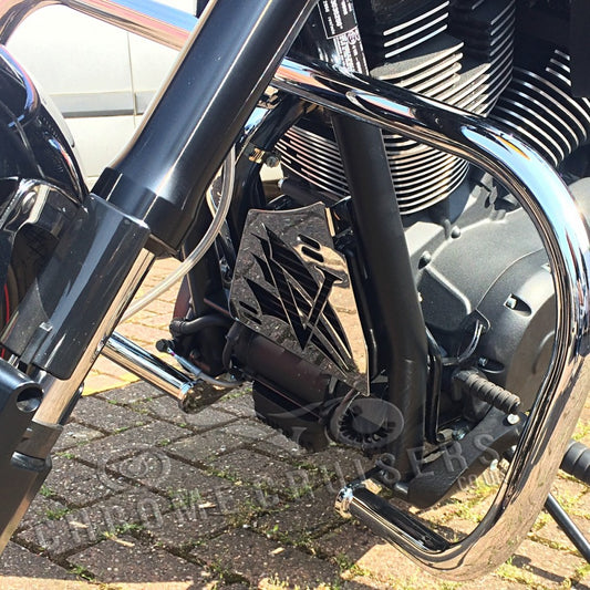 Victory High Ball/ Vegas/ Hammer / Gunner Chrome Oil Cooler Guard Grill Cover