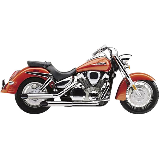 Honda VTX1300 RETRO / S COBRA SLIP ON WITH SLASH CUT TIP CHROME