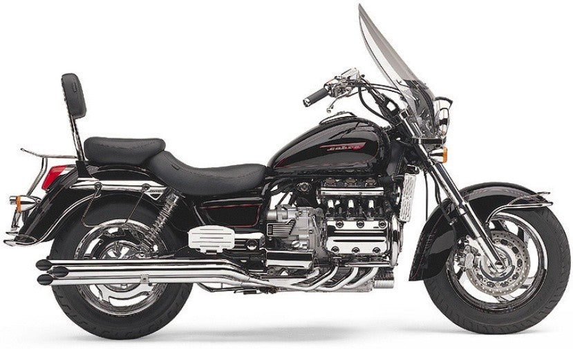 Honda VALKYRIE GL1500 F6C COBRA SLASH CUT DRAG PIPES 6-INTO-6 FULL EXHAUST SYSTEM
