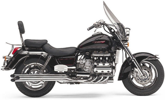 Honda VALKYRIE GL1500 F6C COBRA SLASH CUT DRAG PIPES 6-INTO-6 FULL EXHAUST SYSTEM