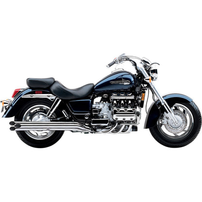 Honda VALKYRIE GL1500 F6C COBRA SLASH CUT DRAG PIPES 6-INTO-6 FULL EXHAUST SYSTEM