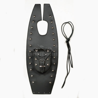 Suzuki VS800/1400 Intruder Leather Tank Bib / Chap with studs