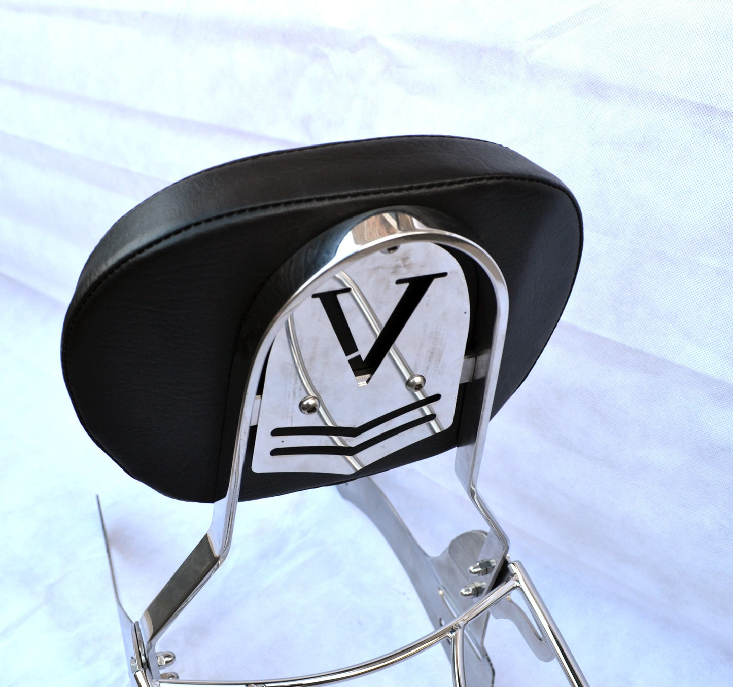 Passenger Backrest with luggage Rack, Sissy Bar - Suzuki VL800/C800 Intruder/C50 Boulevard /M800
