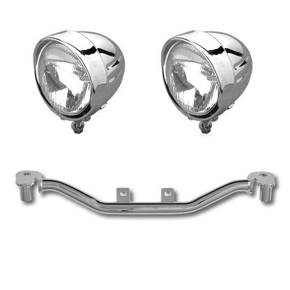 Yamaha XVS650 & XVS1100 Drag Star / V-Star CLASSIC Light bar / Spotlight bracket