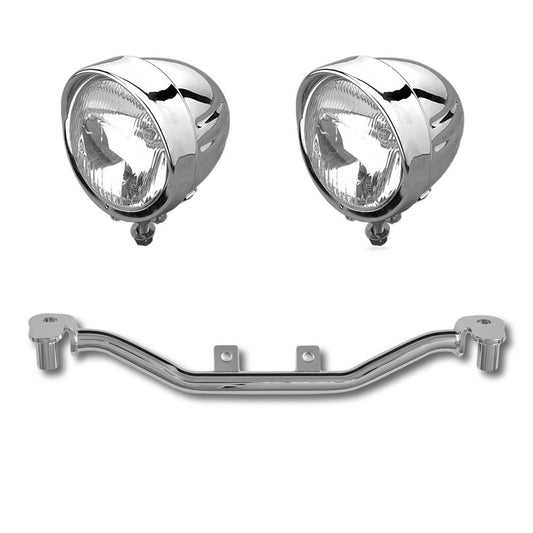 Yamaha XVS650 & XVS1100 Drag Star / V-Star CLASSIC Light bar / Spotlight bracket