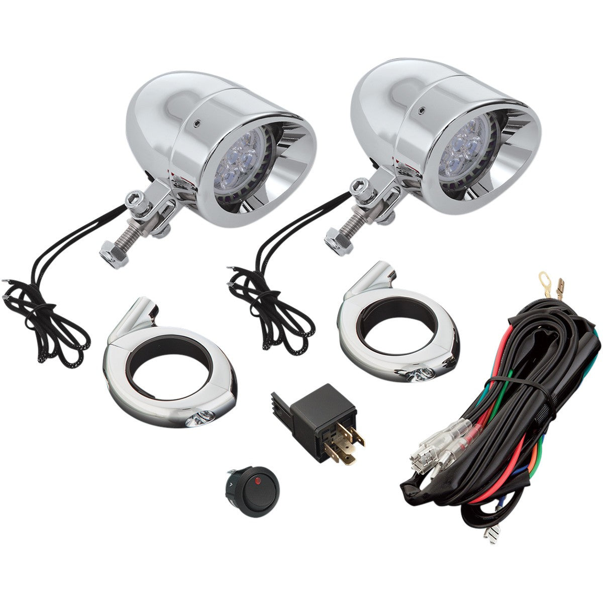 SHOW CHROME UNIVERSAL DRIVING LIGHT KIT LED