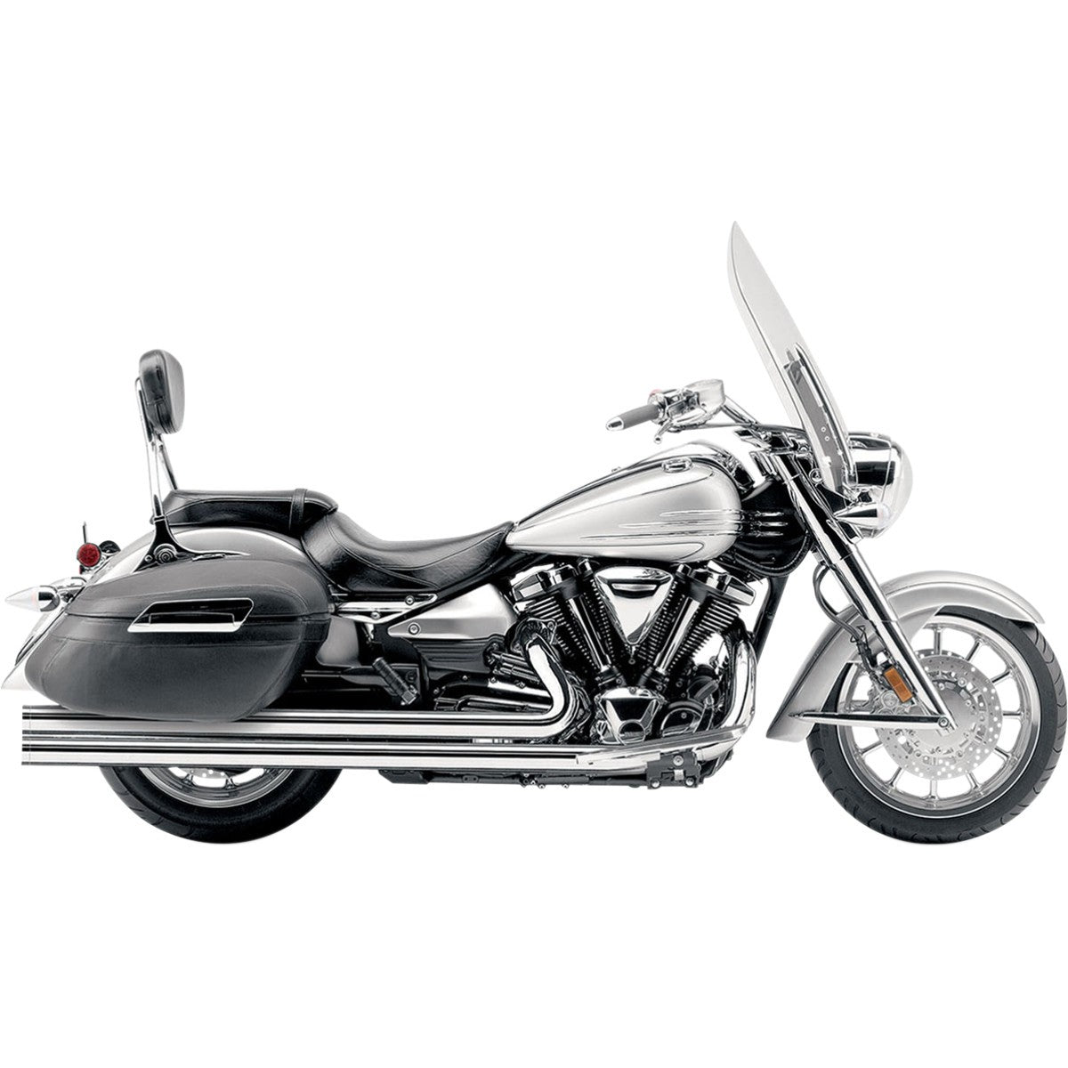 Yamaha XV1900 Stratoliner COBRA EXHAUST SYSTEM HOT ROD SPEEDSTER EXTRA LONG W/POWERPORT CHROME