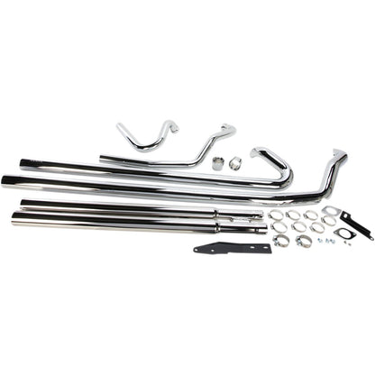 Yamaha XV1900 Stratoliner COBRA EXHAUST SYSTEM HOT ROD SPEEDSTER EXTRA LONG W/POWERPORT CHROME