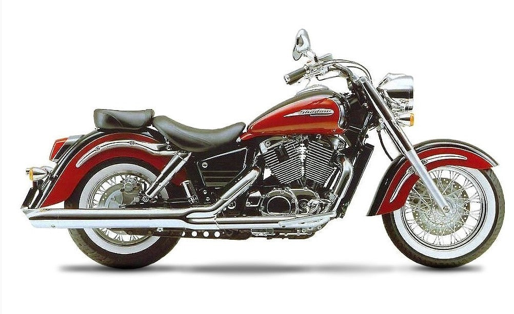 Honda VT1100 C3 SHADOW AERO Chrome Rear Crash Bars / Saddlebag Guards