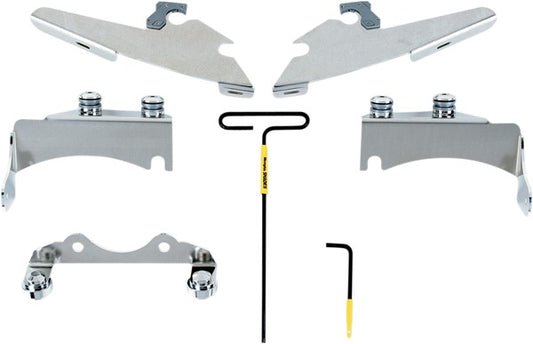 KAWASAKI VN900 VULCAN CLASSIC MOUNTING KIT TRIGGER-LOCK MEMPHIS FATS/SLIM POLISHED