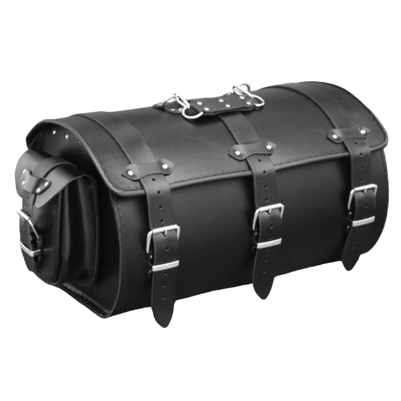 Motorcycle Stylish Lockable Rear Bag Sissy bar Bag Top Case with Lock - 38L