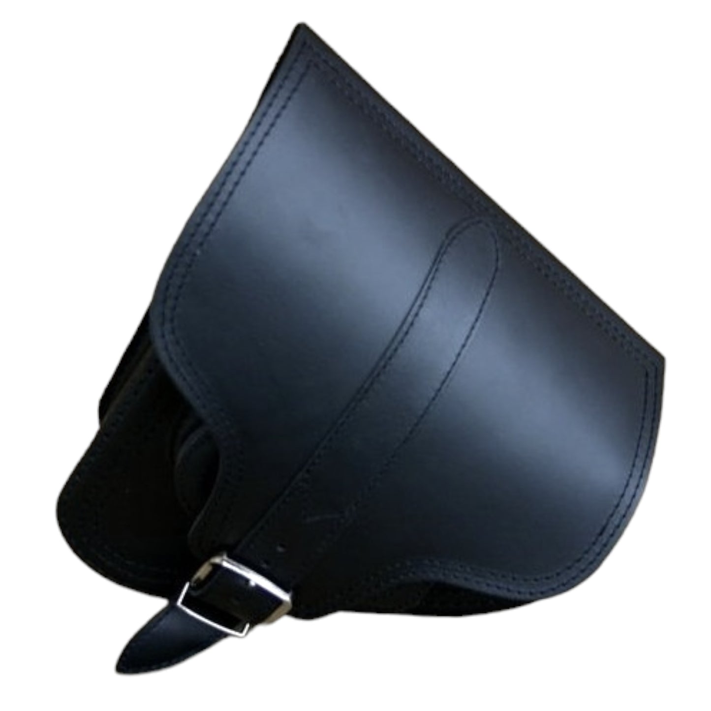 Leather Swingarm Saddlebag / Pannier Harley Davidson Softail Fatboy Breakout - Black