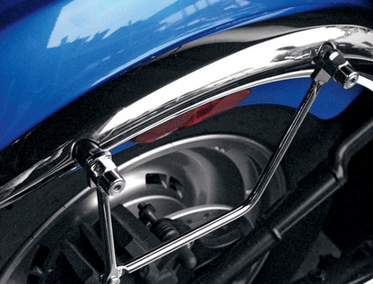 SADDLEMEN SADDLEBAG UNIVERSAL THROW-OVER TEXTILE SLANT BLACK