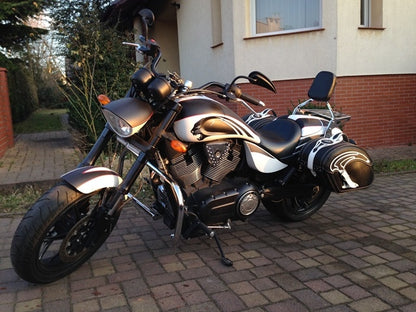 Engine Guard, Front Crash Bar - Victory BoardWalk (2008-up) Highway - Black