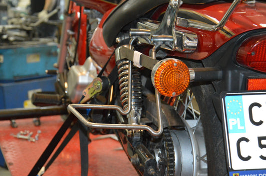 Saddlebag Support Brackets - Kawasaki Eliminator EL125 / BN125