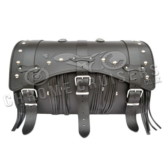 Sissy Bar Bag, Back Seat Bag, Rear Bag - Motorcycle Luggage with Lock - 32L